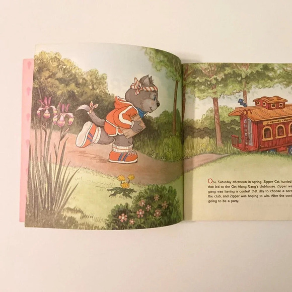Vintage 1984 The Get Along Gang and  the Bad Loser Scholastic Book - Picture 11 of 16